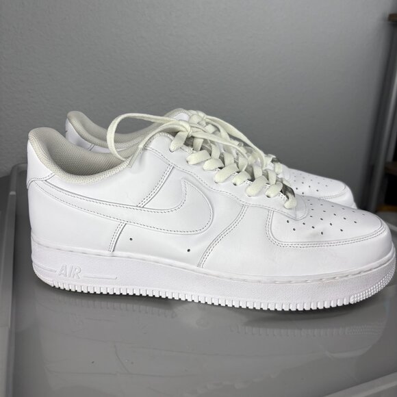 Nike Air Force 1 '07 Triple White CW2288-111 - Picture 3 of 7